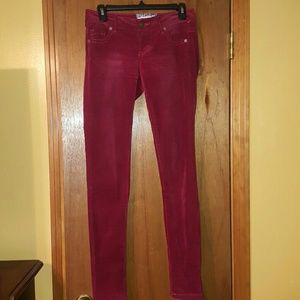 Burgundy Corduroy Pants